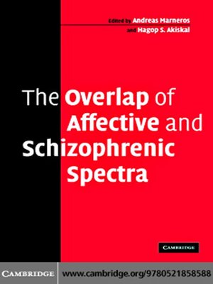 cover image of The Overlap of Affective and Schizophrenic Spectra